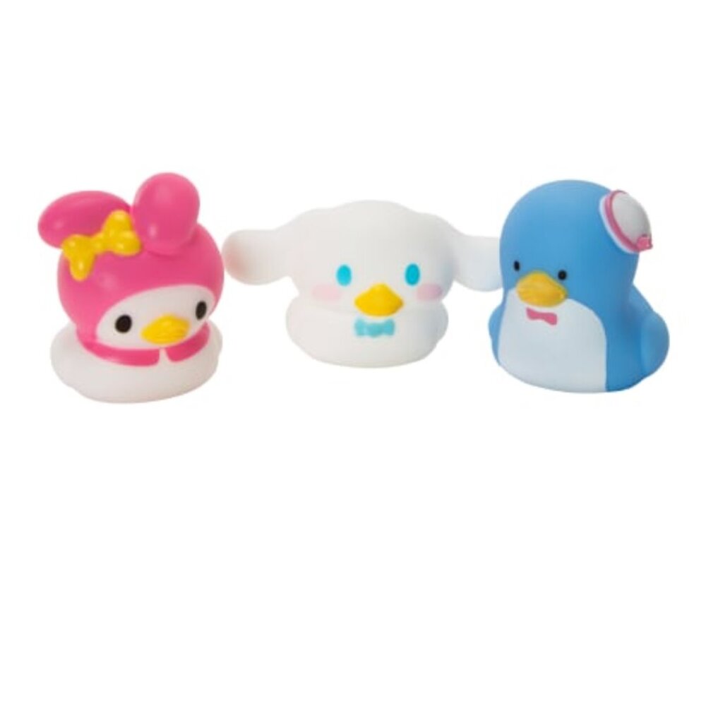 Sanrio Hello Kitty‎ Keroppi Pompompurin Rubber Duck Set 3 Jeep Duck Bath Toy